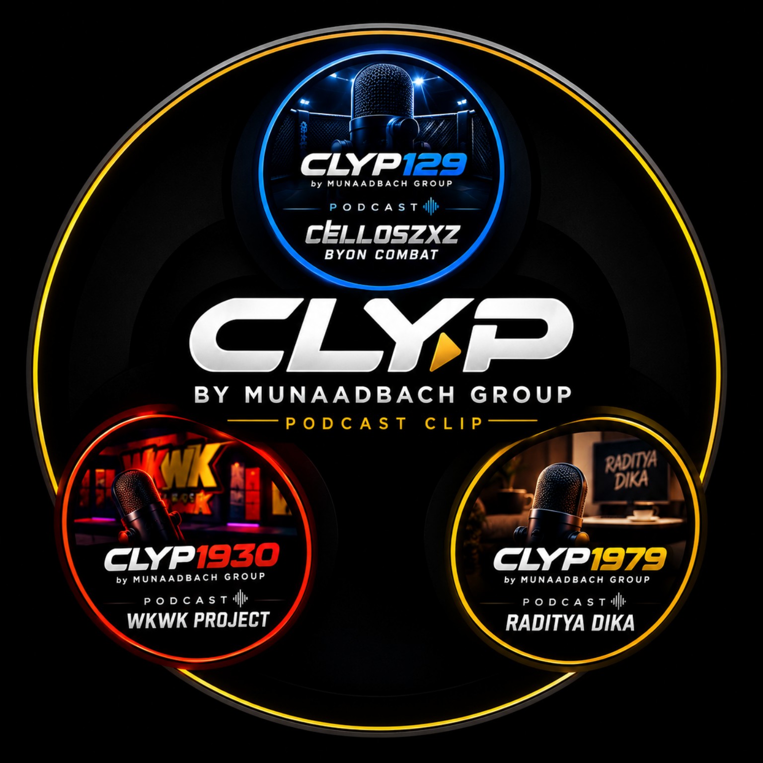 Identitas visual CLyP by MUNAADBACH GROUP